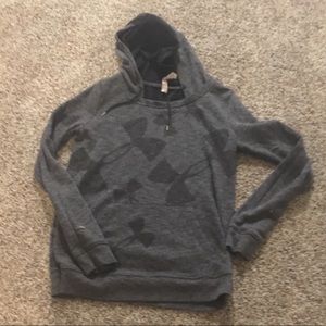 Gray Under Armour hoodie